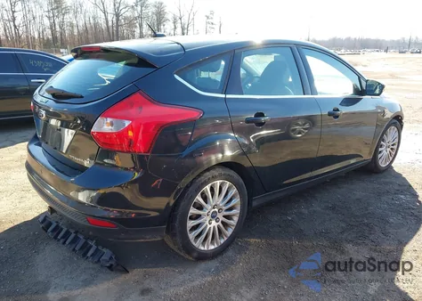 2012 Ford Focus Titanium from USA, damaged, VIN 1FAHP3N28CL408328